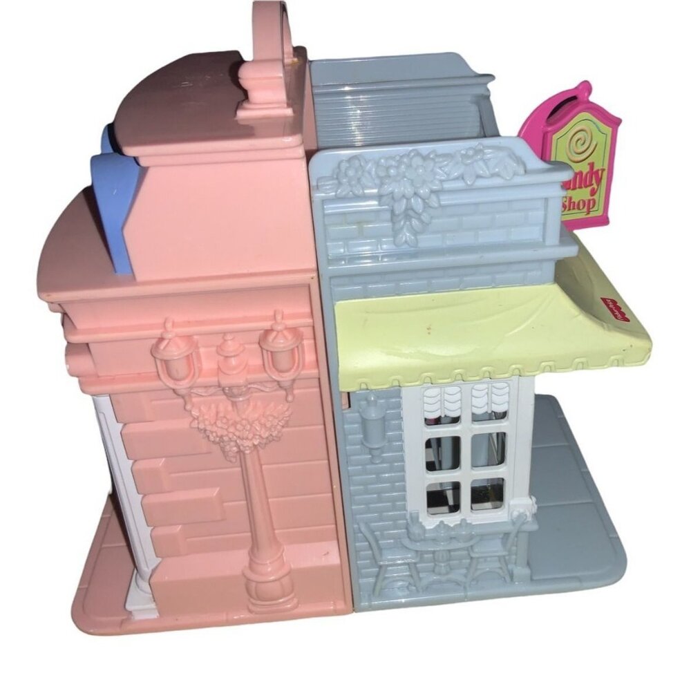 Fisher-Price Sweet Street Candy Shop and Dance Studio Folding Playset With Carry - Picture 3 of 7